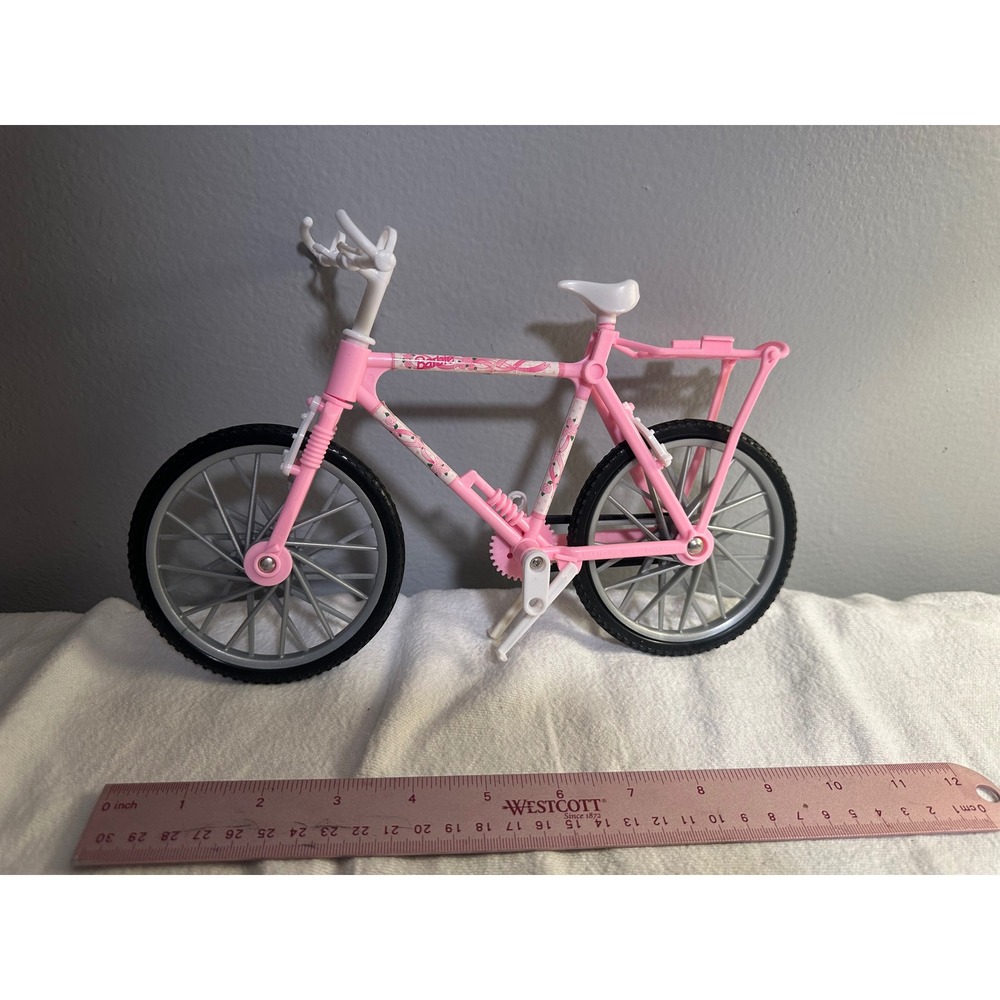 vintage 1999 Barbie Pack 'N Go Bike by Mattel.